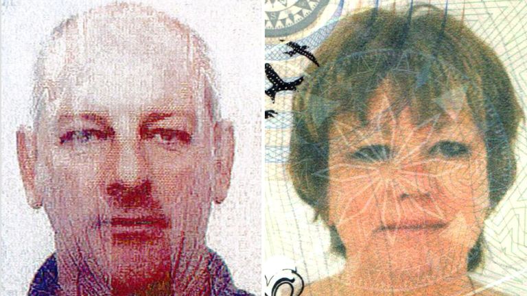 passport images of Dalton and Barratt 
re:pension fraud

