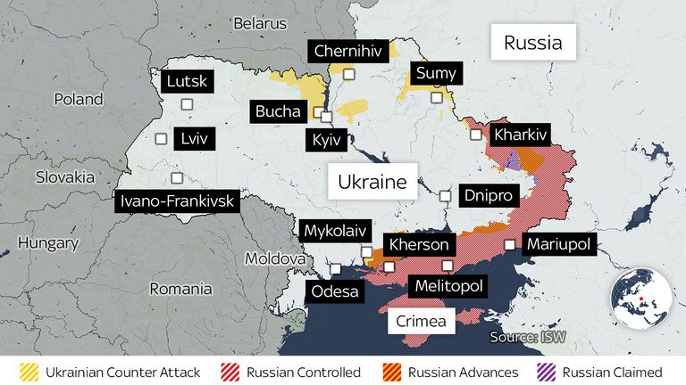 Ukrayna savaşının 50. günü