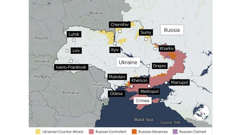 Situation au jour 62 de la guerre en Ukraine