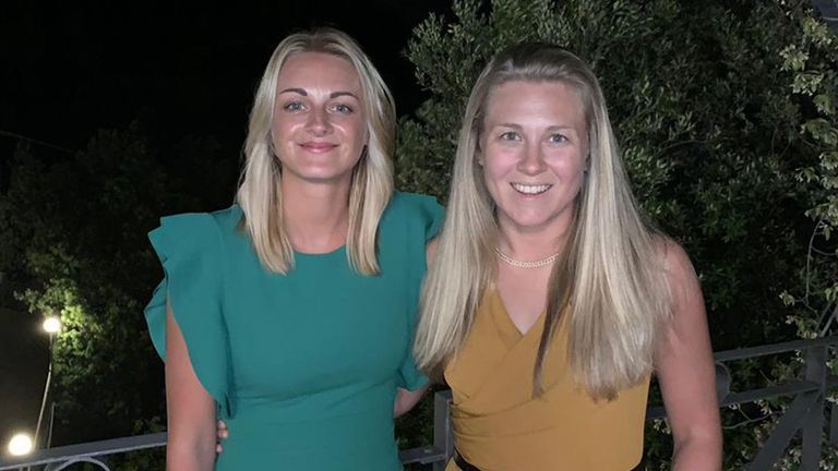 Beth (left) and Emily founded South London Ladies FC