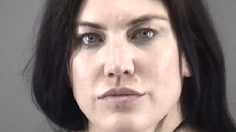 Former U.S. goalkeeper Hope Amelia Stevens (Hope Solo), who was arrested on March 31, 2022, charged with Impaired Driving (DWI), Resisting Arrest and misdemeanor Child Abuse. Pic: Winston-Salem Police Department