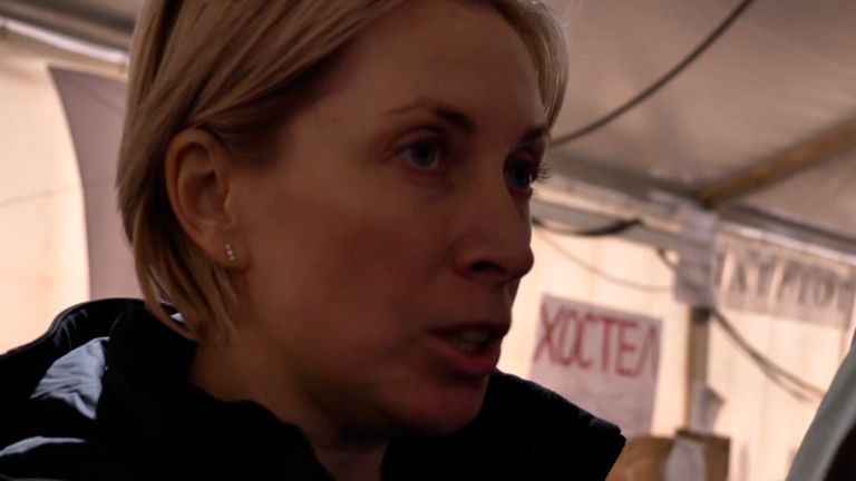 Iryna Vereshchuk said only a fraction of those expected to be evacuated from Mariupol made it out