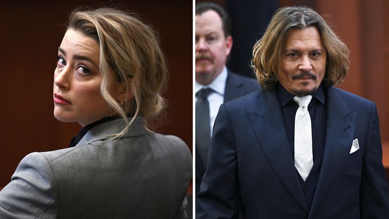  Johnny Depp and Amber Heard court Case Comp
