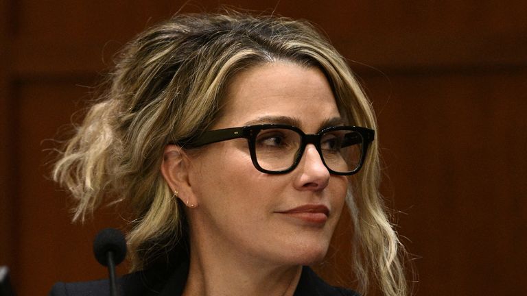 Clinical and forensic psychologist Dr Shannon Curry testified for Depp