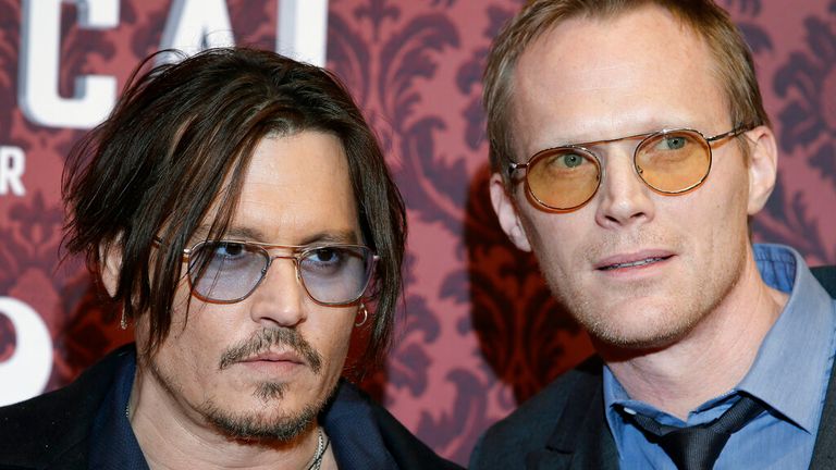 Johnny Depp and Paul Bettany have starred in several films together, including Mortdecai in 2015