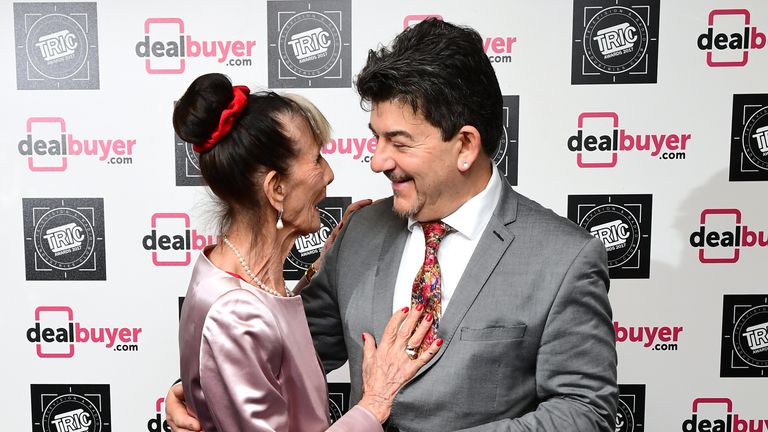 File Photo Dated 14/03/17 John Altman Ջ June Brown մասնակց Television և Radio Industry Club Awards Ceremony, Grosvenor House, Park Lane, London. John Brown, best known for his role as Dot Cotton, a chain smoker, has died at the age of 95, BBC reports. The actress died at her home in Surrey on Sunday evening, having her family by her side.