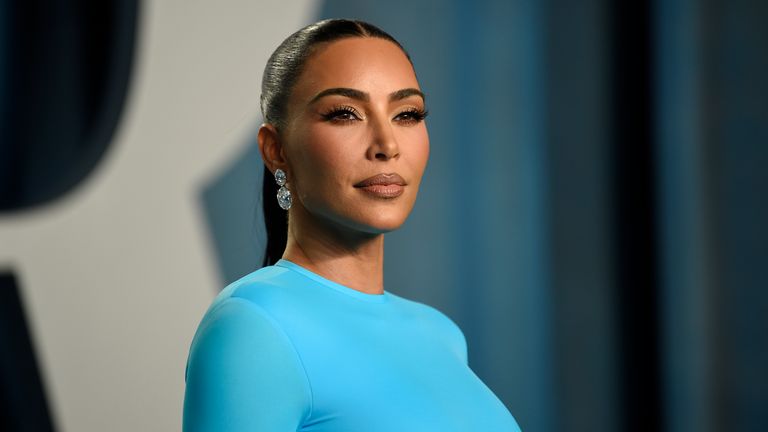 Kim Kardashian. Pic: AP 