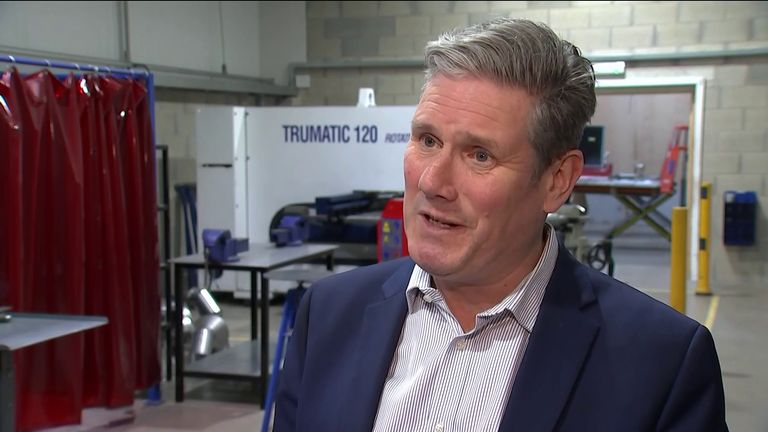 Keir Starmer says the energy strategy is a &#39;cobbled together list&#39; and leaves out insulating homes to reduce energy costs for those caught in the the cost of living crisis.