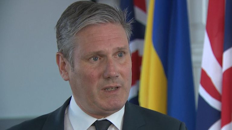 Sir Keir Starmer says the political mood has changed today after more Conservative MPs called for Boris Johnson to go. The Labour leader did not deny that he wants a general election to take place despite the Ukraine war and cost of living crisis.