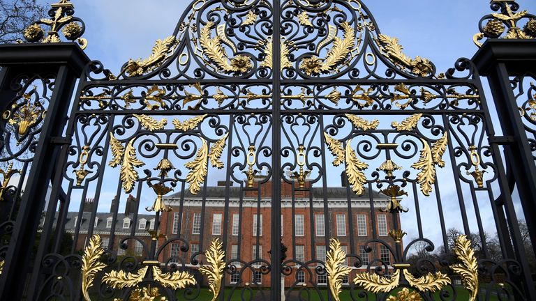 Kensington Palace in London