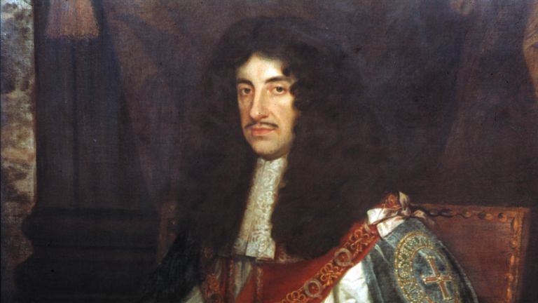 King Charles II reigned from 1660-1685