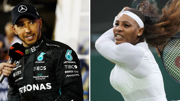 Lewis Hamilton Serena Williams Comp