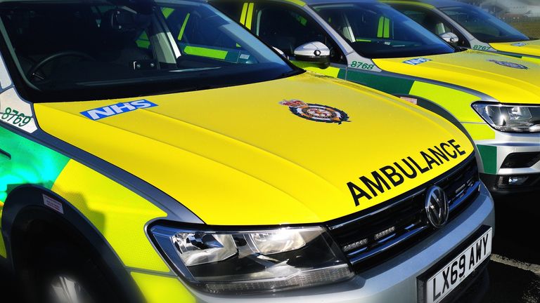 Volunteers will drive ambulance cars. Pic: London Ambulance Service