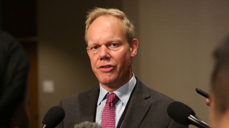 Matthew Rycroft. File pic