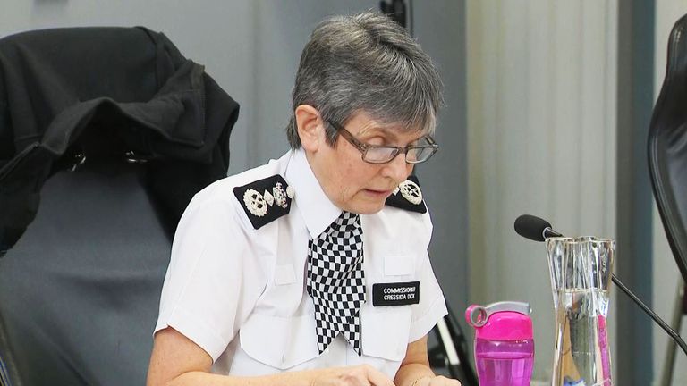 Metropolitan Police chief Dame Cressida Dick has faced criticism over her leadership of the force