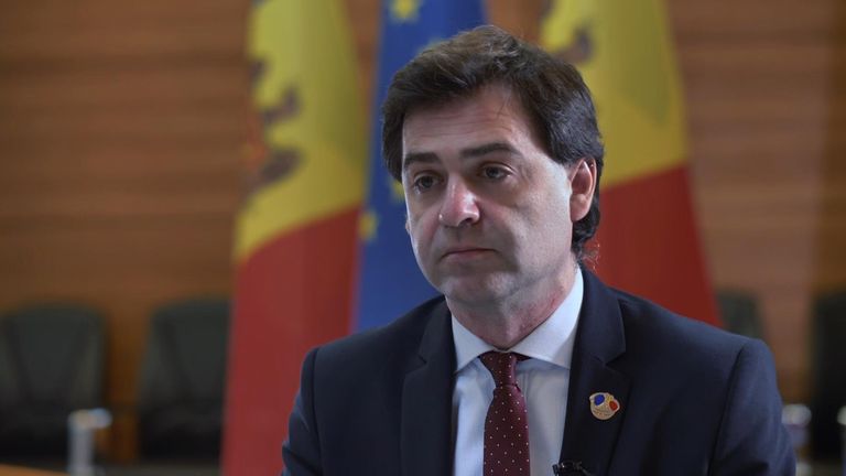 Moldova&#39;s Foreign Minister speaks to Sky News