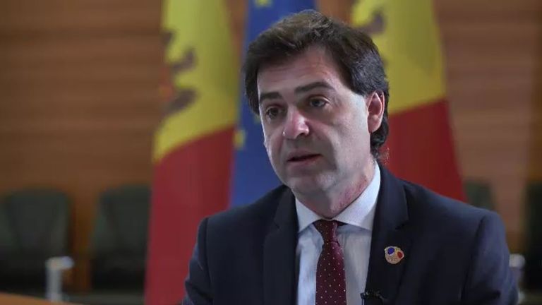 Sky News spoke to Moldovan foreign minister Nicu Popescu
