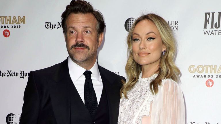 NOVEMBER 13th 2020: Actors Olivia Wilde and Jason Sudeikis have reportedly split up after nearly ten years together. - File Photo by: zz/John Nacion/STAR MAX/IPx 2019 12/2/19 Jason Sudeikis and Olivia Wilde at the Independent Filmmaker Project&#39;s 29th Annual IFP Gotham Awards held at Cipriani Wall Street on December 2, 2019 in New York City. (NYC)


