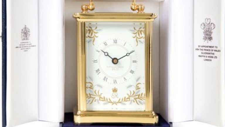 A limited run of 50 carriage clocks are on sale 
