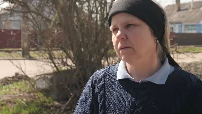 Tetiana Kholodenko said her son was tortured by Russian forces 