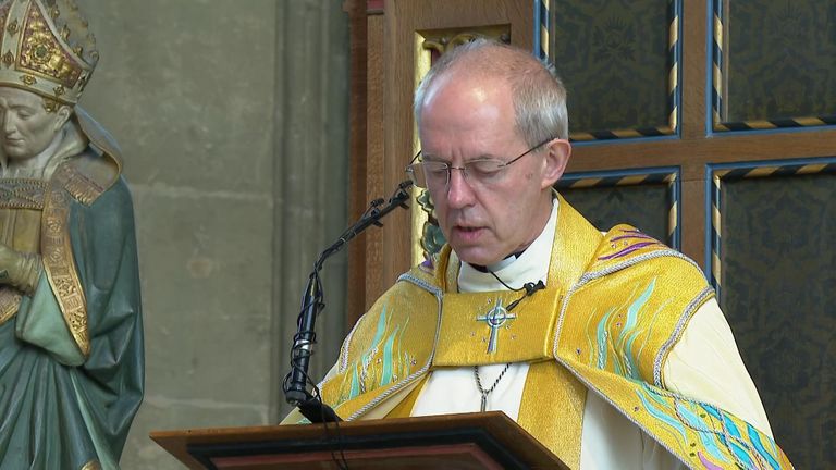 The government's plan to send asylum seekers to Rwanda is "opposite the nature of God", the Archbishop of Canterbury has said