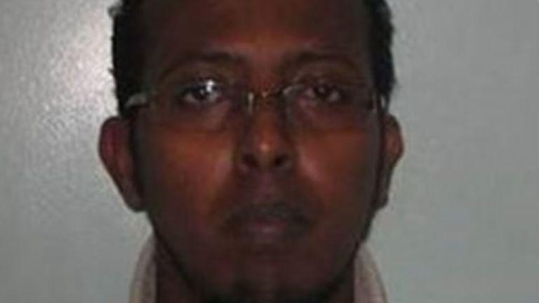 Salad Ahmed Mohamed is wanted by the police. Pic: Met Police