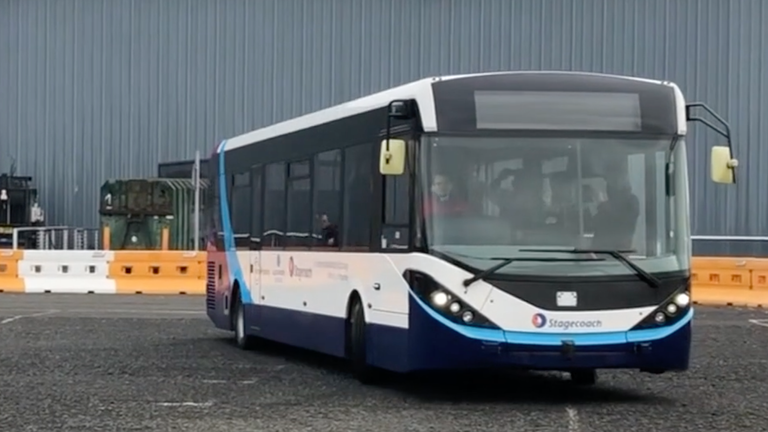 Passengers will be able to board the bus this summer. Pic: Transport Scotland.