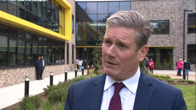 Sir Keir Starmer calls government's response to cost of living crisis 'pathetic'