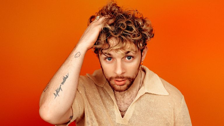 Tom Grennan. Pic: Ivor Novello Awards