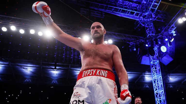 The Gypsy King has now taken his pro record to 32 wins and a draw from 33 fights