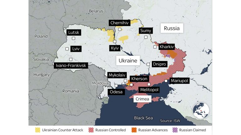 ukraine map 
