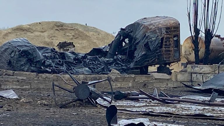 The invaders have also been blowing up airports, railway stations and fuel supplies