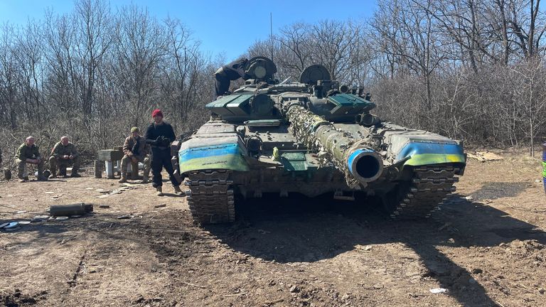 Tanks are ready in Barvinkove