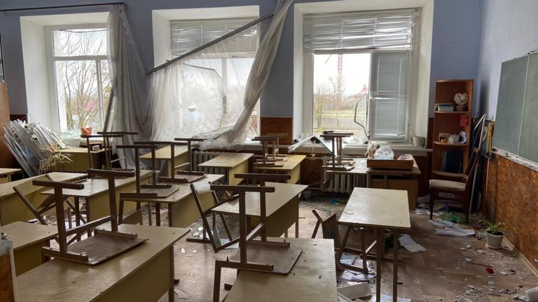 Ukraine War Heartbroken Headteacher Shares Dream Of Rebuilding School 
