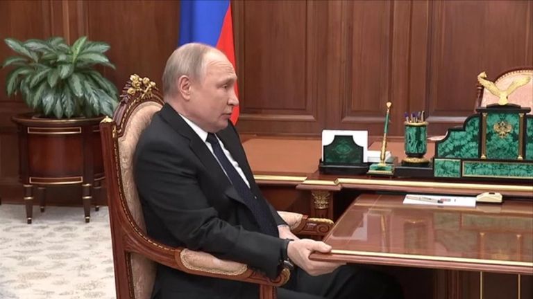 Vladimir Putin orders Russian military to block off industrial area in Mariupol