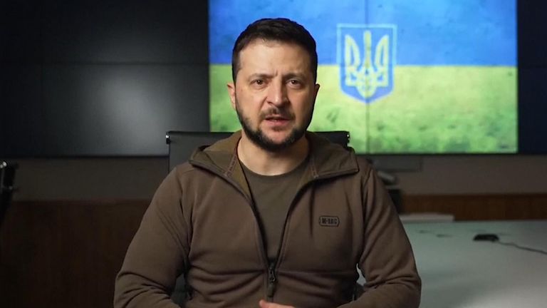 Volodymyr Zelenskyy is looking for weapons comparable to those being used by Russia