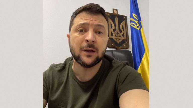President Zelenskyy tells Russia: &#39;You will lose&#39;