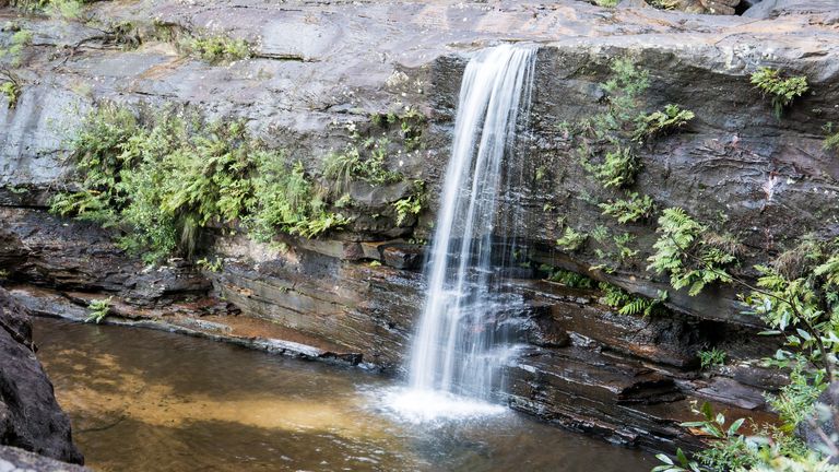 Wentworth Falls, Blue Mountains National Park, Australia. File pic