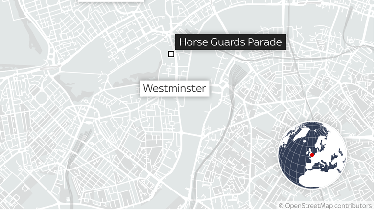 Horse Guards Parade is located in Westminster, London