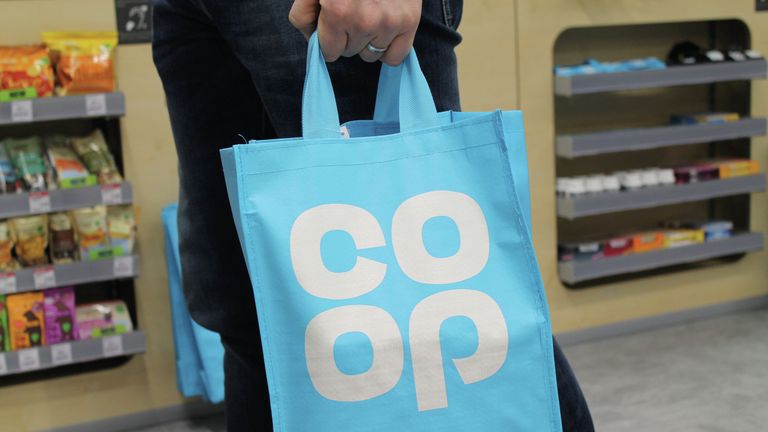 Undated handout file photo issued by the Co-op of a tote bag. The Co-op is to scrap use-by dates on all its own-brand yogurts in a bid to reduce food waste, the company has announced. Issue date: Friday April 22, 2022.