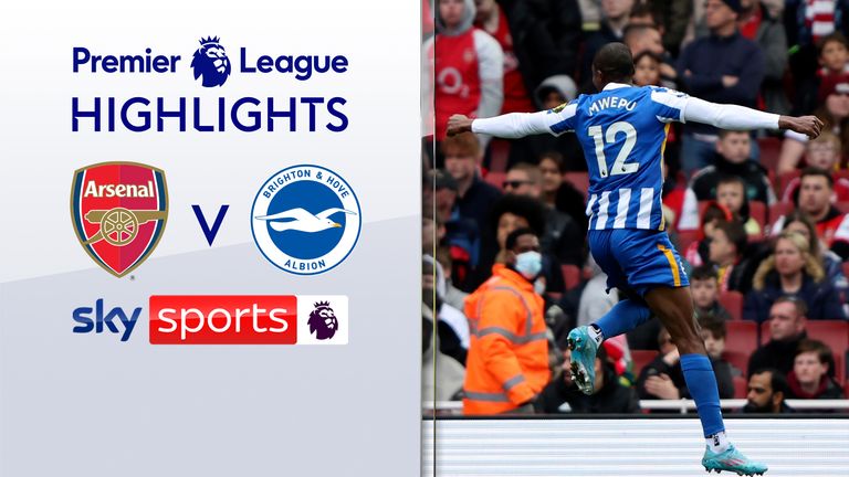 sy spion enkelt gang Arsenal 1-2 Brighton | Premier League highlights | Video | Watch TV Show |  Sky Sports