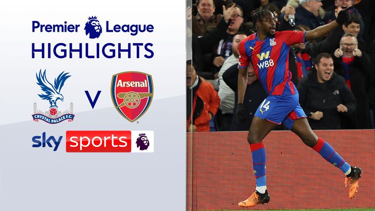 Palace 3-0 Arsenal | League highlights Video | Watch TV Show | Sky Sports