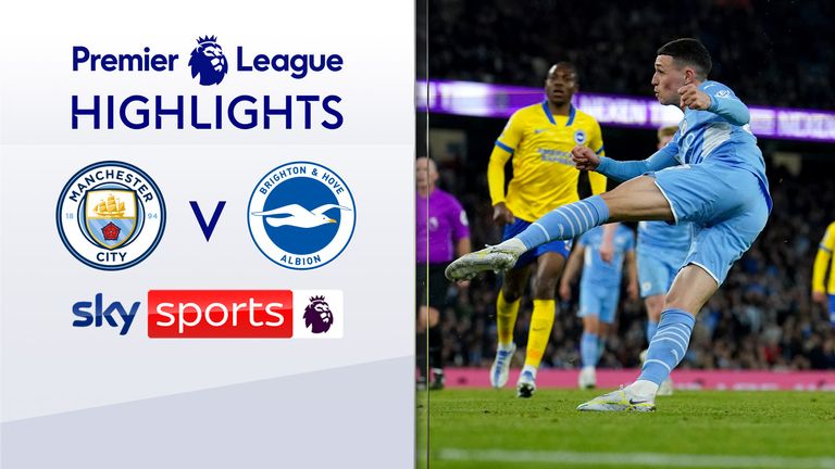 City 3-0 Brighton | Premier League highlights | | Watch TV Show | Sky Sports