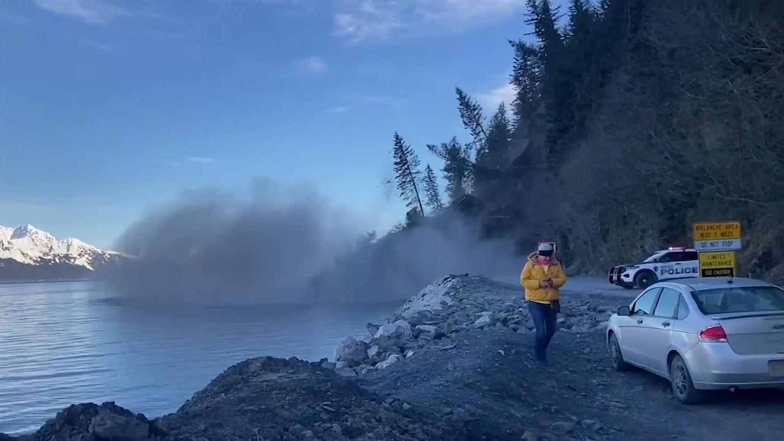 Alaska Landslide Cuts Off Small Community From Port City Us News Sky News 9269