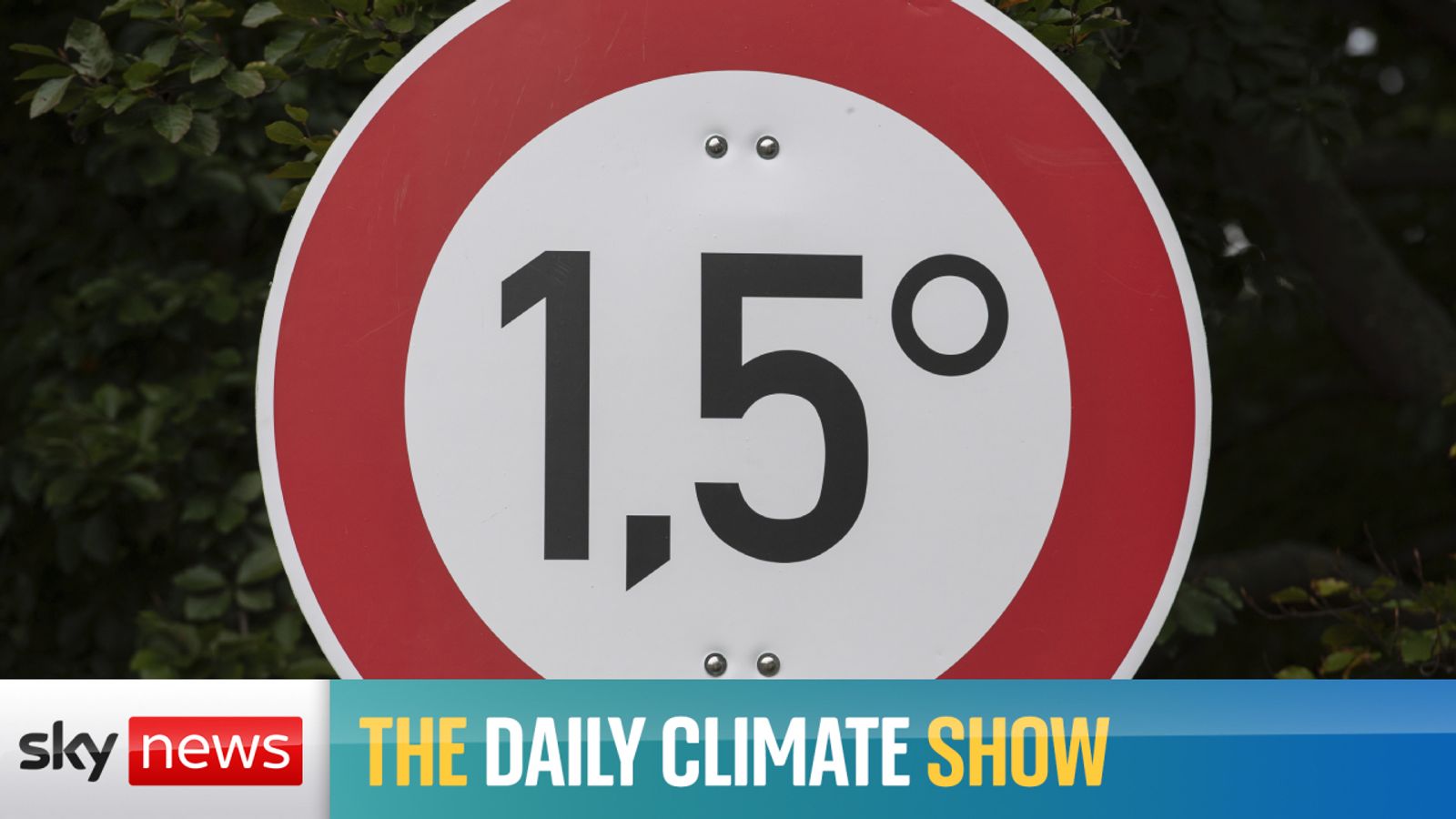 Threshold Warning Global warming threshold warning | News UK Video News | Sky News