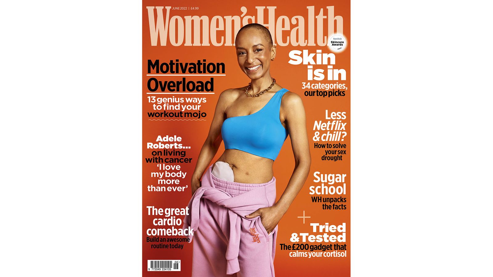 Adele Roberts appears on women's magazine cover with visible stoma bag as  she reflects on cancer diagnosis, UK News