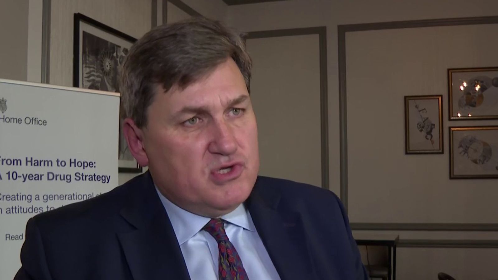 Kit Malthouse 'I hope we can move on' News UK Video News Sky News