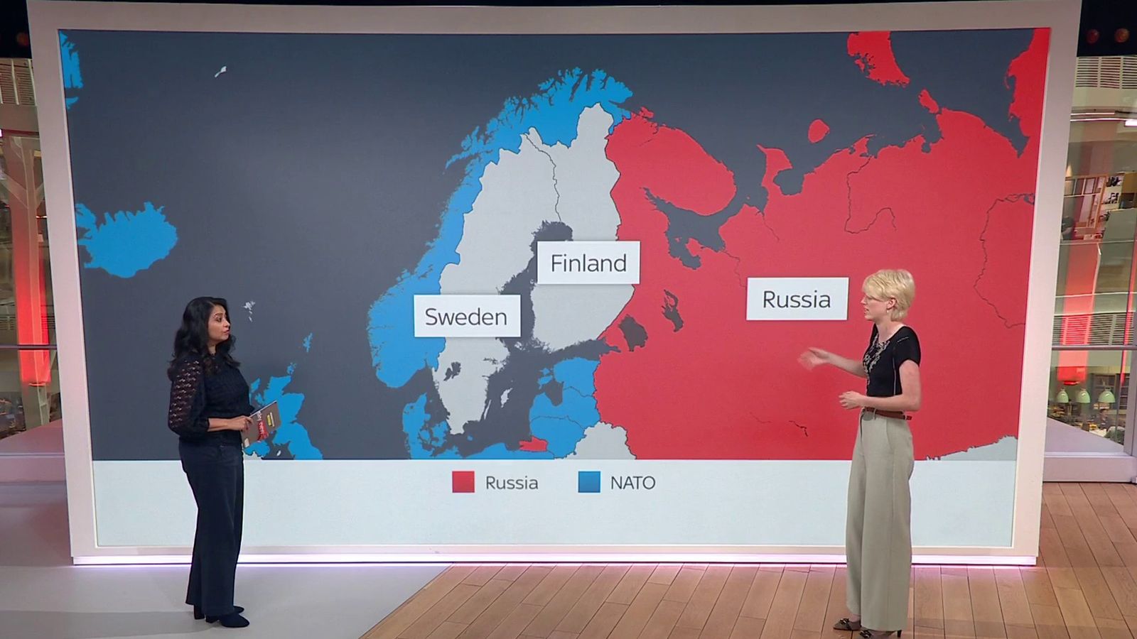 The impact of Finland and Sweden joining NATO | World News | Sky News