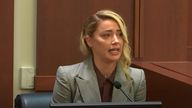 Amber heard takes to the Stand
