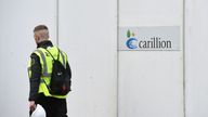 Construction work at Midland Metropolitan Hospital in Smethwick which is being carried out by Carillion